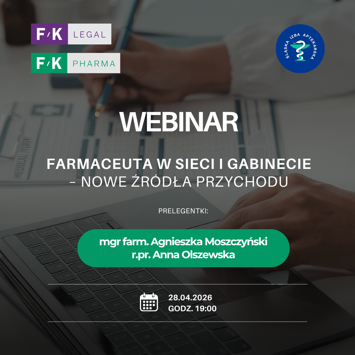 Webinar: Farmaceuta w sieci i gabinecie – nowe źródła przychodu